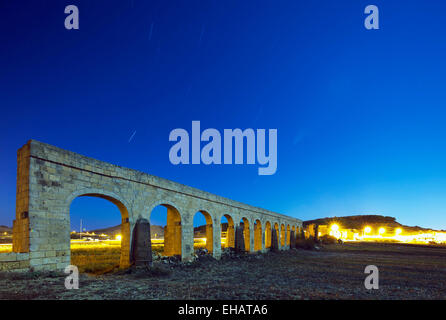 L'Europe méditerranéenne, Malte, Gozo Island, Victoria (Rabat), l'Aqueduc Banque D'Images