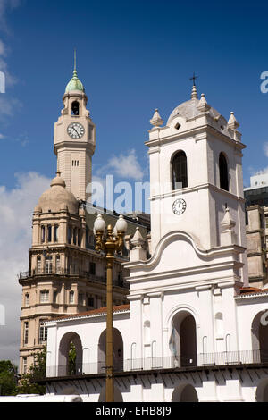 L'ARGENTINE, Buenos Aires, Plaza de Mayo, Cabildo museum, ancienne maison du gouvernement Banque D'Images