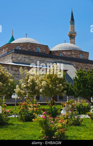 Musée de Mevlana à Konya Turquie mausolée et Banque D'Images