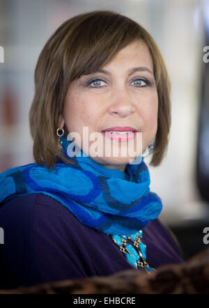 Berlin, Allemagne. Mar 11, 2015. Le Directeur de l'Unicef en Syrie, Hanaa Singer, photographié à Berlin, Allemagne, 11 mars 2015. Photo : Kay Nietfeld/dpa/Alamy Live News Banque D'Images