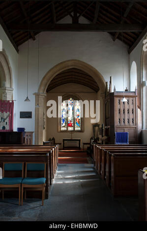 L'église de Sainte Barbara, Ashton sous Hill, Worcestershire, Angleterre, RU Banque D'Images