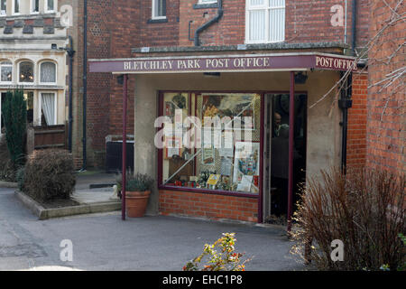 Bureau de poste de Bletchley Park Bletchley Buckingamshire Angleterre Banque D'Images