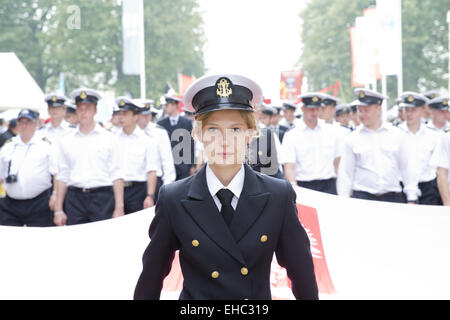 Royal Greenwich Tall Ships Festival 2014 - Jour 2 Le plus grand nombre de 'Tall Ships' pour visiter Greenwich dans 25 ans sera amarré à partir de la 5ème-9ème septembre pour consultation publique comprend : Atmosphère Où : London, Royaume-Uni Quand : 06 mai 2014 Banque D'Images