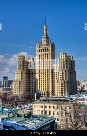 'Staline' du tour de Presnia rouge. Moscou Banque D'Images