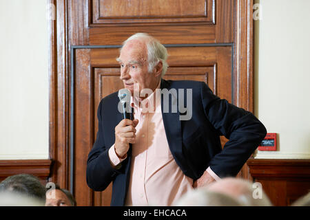 Peter Snow au déjeuner littéraire Oldie 10/03/15 Banque D'Images