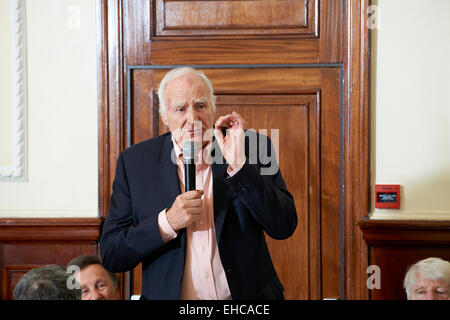 Peter Snow au déjeuner littéraire Oldie 10/03/15 Banque D'Images