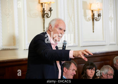 Peter Snow au déjeuner littéraire Oldie 10/03/15 Banque D'Images