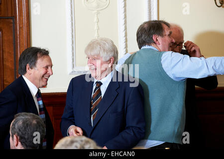 Stanley Johnson au déjeuner littéraire Oldie 10/03/15 Banque D'Images