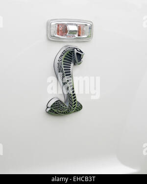 2007 Ford Mustang Shelby GT 500 logo Banque D'Images