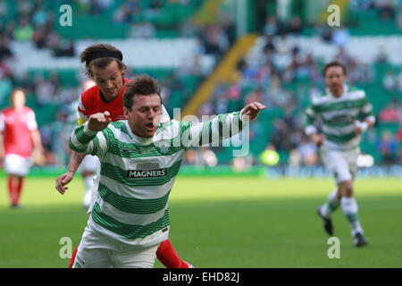 MAESTRIO Match de bienfaisance au Celtic Park comprend : Louis Tomlinson Où : Glasgow, Royaume-Uni Quand : 07 mai 2014 Banque D'Images