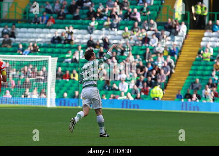 MAESTRIO Match de bienfaisance au Celtic Park comprend : James McAvoy Où : Glasgow, Royaume-Uni Quand : 07 mai 2014 Banque D'Images