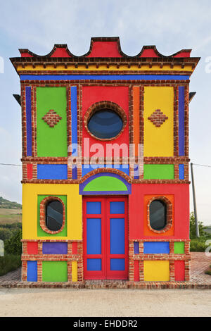 Cappella della Madonna delle Grazie, Piémont Banque D'Images