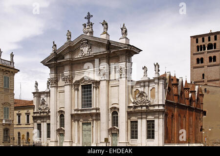 Duomo, Mantoue, Lombardie, Italie Banque D'Images