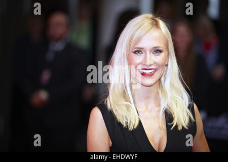 Première mondiale à Schoßgebete Residenz Kino cinéma. Avec : Lisa Loch Où : Cologne, Allemagne Quand : 05 Septembre 2014 Banque D'Images