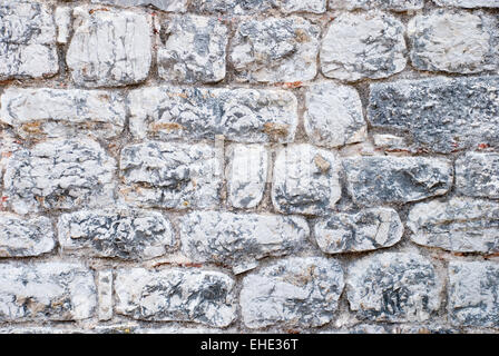 Pierre mur briques Vintage Banque D'Images