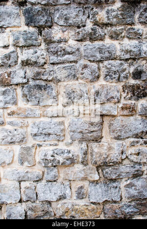 Pierre mur briques Vintage Banque D'Images
