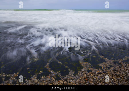 Côte d'albâtre, Normandie, France Banque D'Images