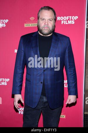 New York, NY, USA. 12Th Mar, 2015. Vincent D'Onofrio aux arrivées de SEYMOUR : UNE INTRODUCTION Premiere présenté par Films sur le toit et PIPER-HEIDSIECK, intérieur du parc à St Bart's, New York, NY 12 Mars, 2015. Credit : Gregorio T./Binuya Everett Collection/Alamy Live News Banque D'Images