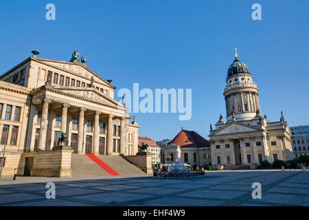 Le Gendarmenmarkt à Berlin Banque D'Images