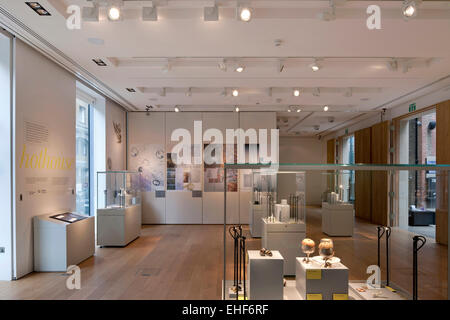 L'intérieur du Centre d'orfèvres, Clerkenwell, Londres Banque D'Images