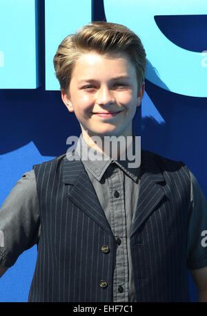 La première mondiale de Warner Bros Pictures et Alcon Entertainment's "Dolphin tale 2." En vedette : Jacob Hopkins Où : Los Angeles, California, United States Quand : 07 mai 2014 Banque D'Images