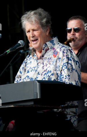 Brian Wilson au Bestival sur l'île de Wight en 2011. Banque D'Images