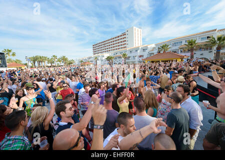 Ushuaia Opening party à Ushuaia Ibiza Beach Hotel le 26 mai 2012. Banque D'Images