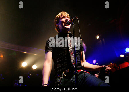 Le Kaiser Chiefs live au Club NME au Koko à Camden Londres. Banque D'Images