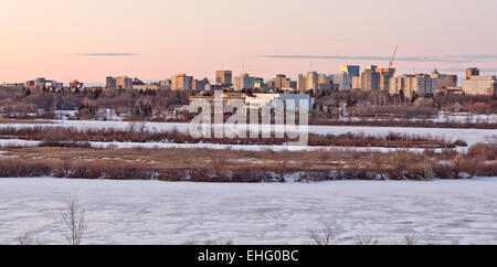 Skyline de Regina Banque D'Images