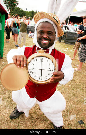 Mad Hatters Tea Party au rassemblement mondial 2006. Banque D'Images