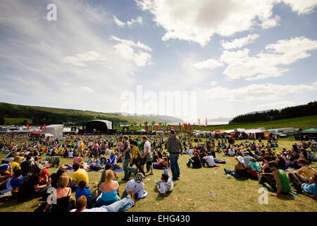 Main Stage 2008 Rockness près d'Inverness en Écosse. Banque D'Images