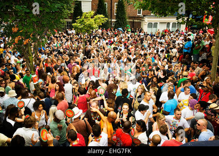 Bonne fois soundsystem à Notting Hill Carnival 2008. Banque D'Images