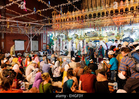 Nizamuddin Dargah, New Delhi. Banque D'Images
