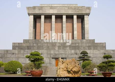 Mausolée de Ho Chi Minh, Hanoi, Vietnam, Asie Banque D'Images