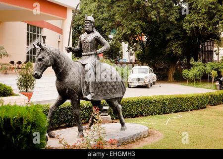 En dehors de la point de vue de Maharaja Ranjit Singh en Ram Bagh Park, Amritsar. Banque D'Images