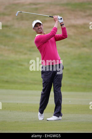 Arrowtown, Nouvelle-Zélande. 13Th Mar, 2015. Anthony Summers pendant deux rondes de la BMW 2015 Open de Golf de Nouvelle-Zélande, les collines, Arrowtown, Nouvelle-Zélande 13 mars 2015. Credit : Action Plus Sport/Alamy Live News Banque D'Images