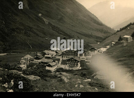 L'Allemagne. Mar 11, 2015. CIRCA 1960 : Hotel des Alpes © Igor Golovniov/ZUMA/ZUMAPRESS.com/Alamy fil Live News Banque D'Images