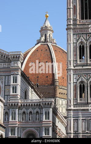 La cathédrale Santa Maria del Fiore à Florence Banque D'Images