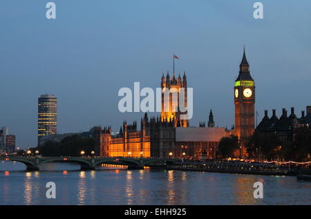 London night skyline Banque D'Images