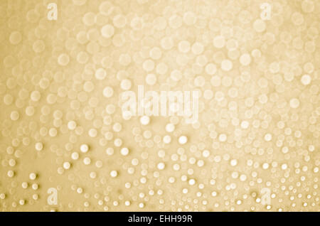 Gouttes d'eau sur fond de verre Banque D'Images