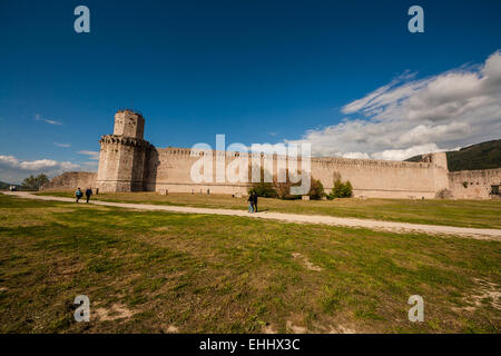 Forteresse majeure, Assise, Pérouse, Ombrie, Italie Banque D'Images