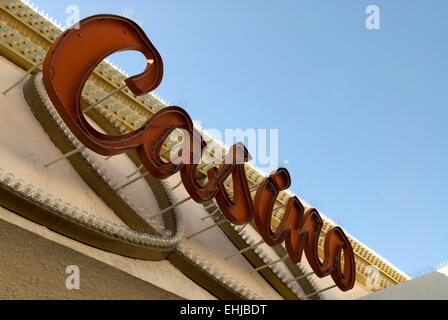 Signe de Casino Las Vegas NEVADA USA Banque D'Images