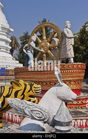 Wat Pa Charoen Tham Banque D'Images