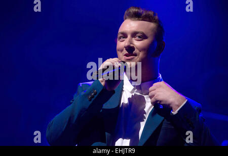 ITunes Festival 2014 au Roundhouse - Jour 9 - Performances Avec : Sam Smith Où : London, Royaume-Uni Quand : 09 mai 2014 Banque D'Images