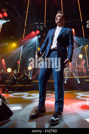 ITunes Festival 2014 au Roundhouse - Jour 9 - Performances Avec : Sam Smith Où : London, Royaume-Uni Quand : 09 mai 2014 Banque D'Images