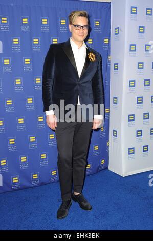 Los Angeles, CA, USA. 14Th Mar, 2015. au niveau des arrivées pour Human Rights Campaign (HRC) Los Angeles Gala, le JW Marriott Los Angeles L.A. Vivre, Los Angeles, CA, 14 mars 2015. Credit : Sara Cozolino/Everett Collection/Alamy Live News Banque D'Images