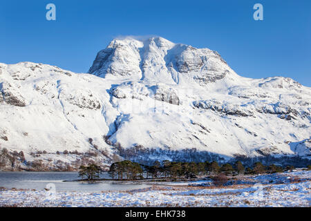 Et Slioch Loch Maree Wester Ross Highlands Ecosse Banque D'Images