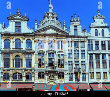 Guilde sur la Grand Place, Bruxelles Banque D'Images