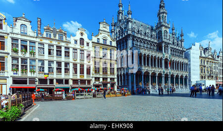 Guilde sur la Grand Place, Bruxelles Banque D'Images