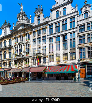 Guilde sur la Grand Place, Bruxelles Banque D'Images